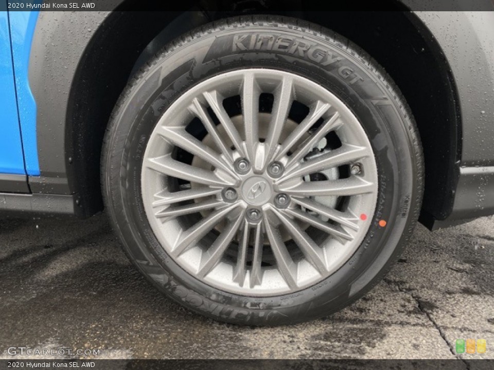2020 Hyundai Kona SEL AWD Wheel and Tire Photo #137552304
