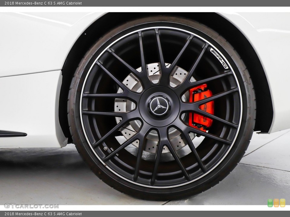 2018 Mercedes-Benz C 63 S AMG Cabriolet Wheel and Tire Photo #137562822