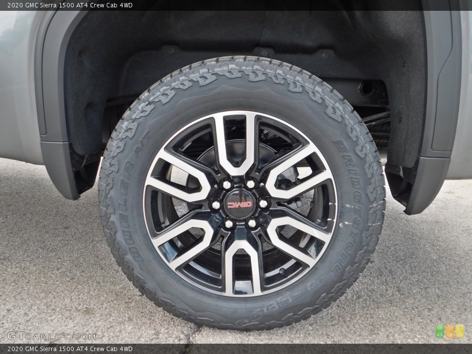 2020 GMC Sierra 1500 AT4 Crew Cab 4WD Wheel and Tire Photo #137568520