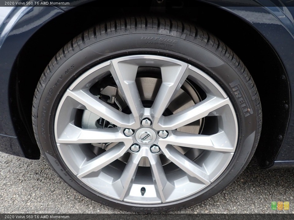 2020 Volvo S60 T6 AWD Momentum Wheel and Tire Photo #137634704