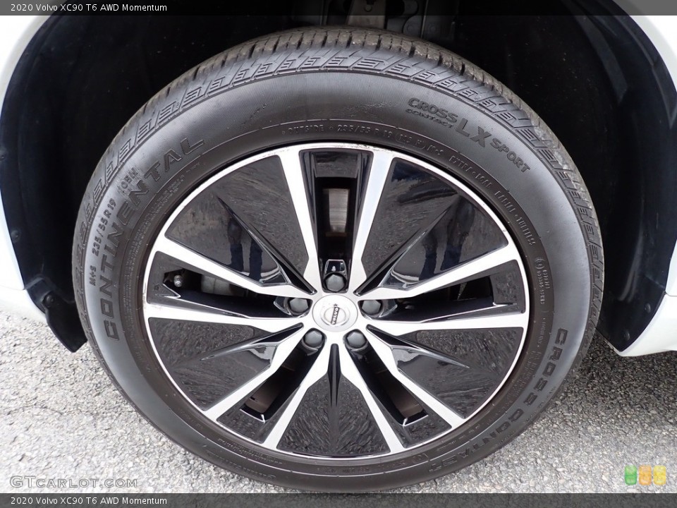 2020 Volvo XC90 T6 AWD Momentum Wheel and Tire Photo #137646878