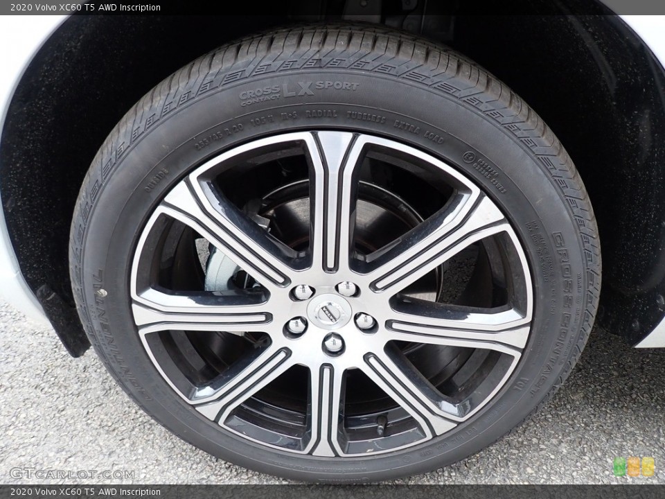 2020 Volvo XC60 T5 AWD Inscription Wheel and Tire Photo #137648162