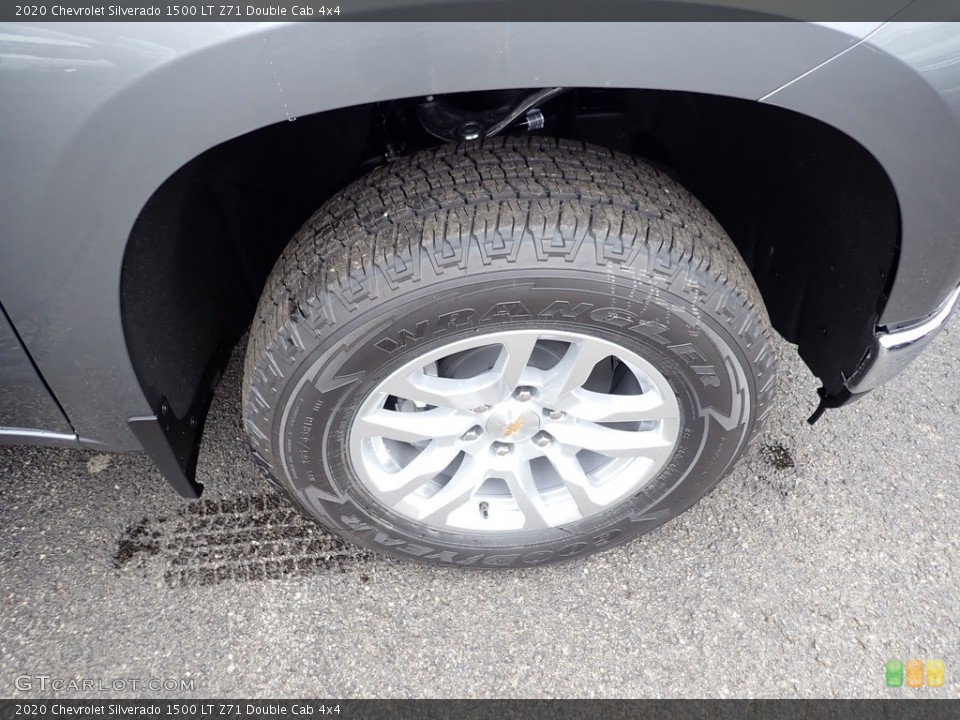 2020 Chevrolet Silverado 1500 LT Z71 Double Cab 4x4 Wheel and Tire Photo #137655696