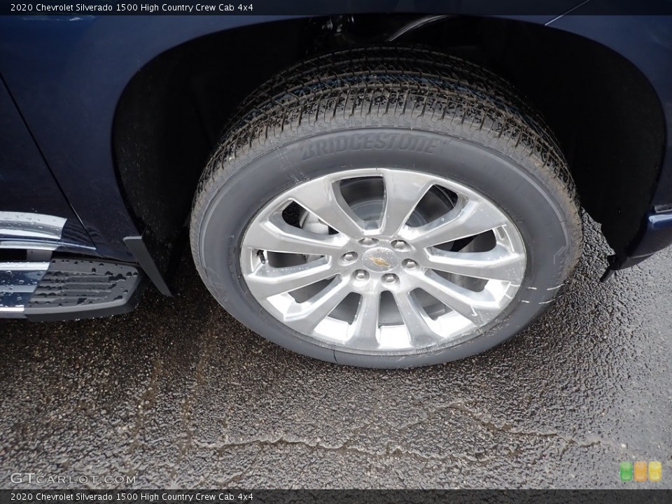 2020 Chevrolet Silverado 1500 High Country Crew Cab 4x4 Wheel and Tire Photo #137657802