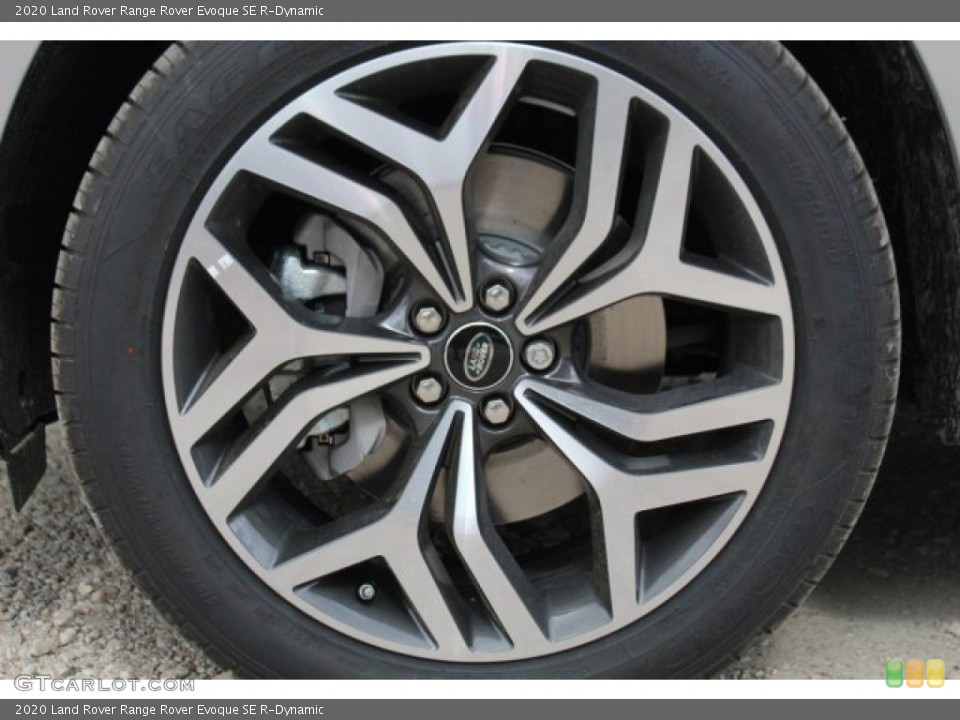 2020 Land Rover Range Rover Evoque SE R-Dynamic Wheel and Tire Photo #137678458