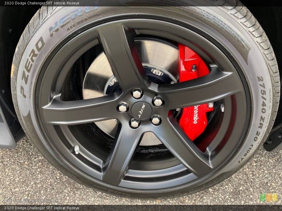 2020 Dodge Challenger SRT Hellcat Redeye Wheel and Tire Photo #137739717