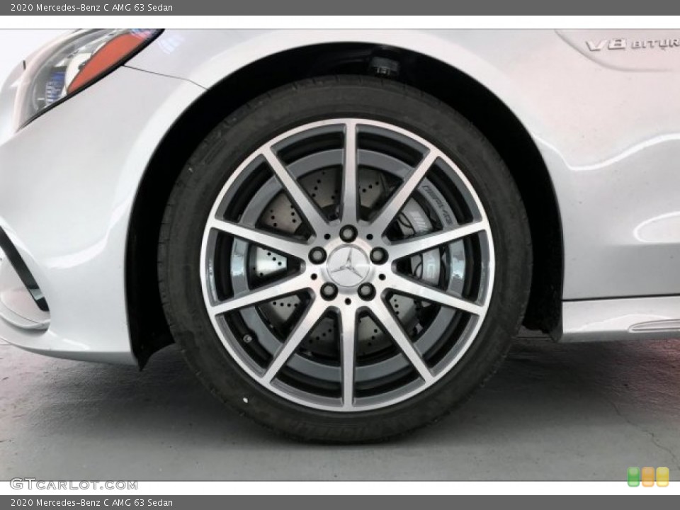 2020 Mercedes-Benz C AMG 63 Sedan Wheel and Tire Photo #137773133