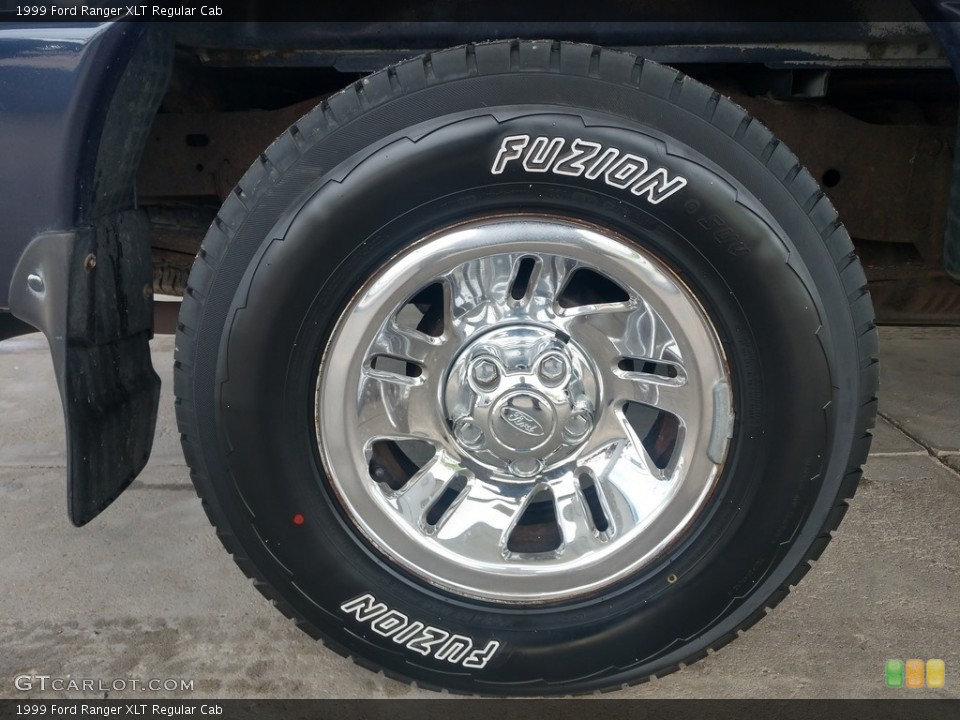 1999 Ford Ranger XLT Regular Cab Wheel and Tire Photo #138170296