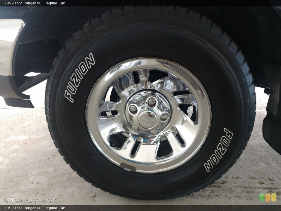 1999 Ford Ranger XLT Regular Cab Wheel and Tire Photo #138170341
