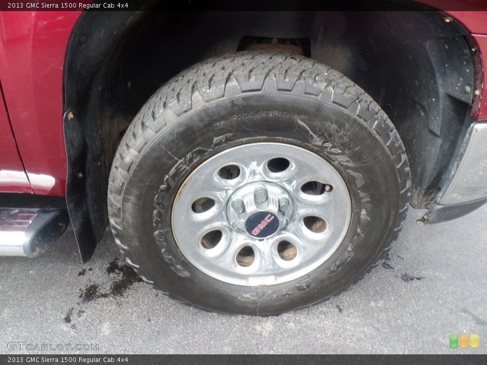 2013 GMC Sierra 1500 Regular Cab 4x4 Wheel and Tire Photo #138191095