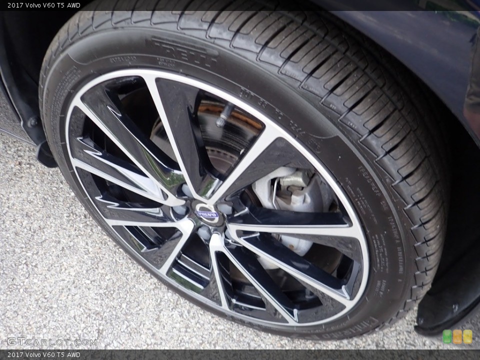 2017 Volvo V60 T5 AWD Wheel and Tire Photo #138193776