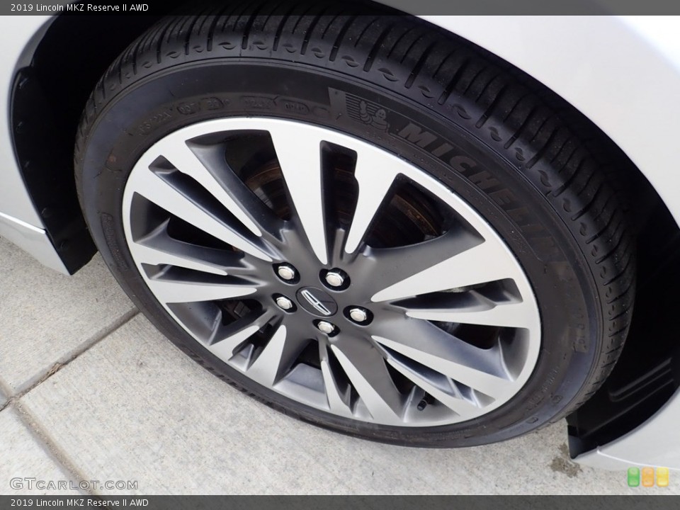 2019 Lincoln MKZ Reserve II AWD Wheel and Tire Photo #138196740