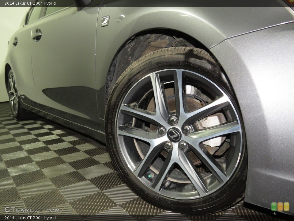 2014 Lexus CT 200h Hybrid Wheel and Tire Photo #138199083