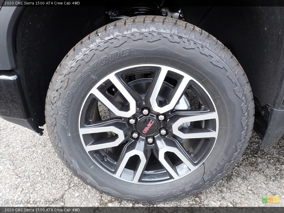 2020 GMC Sierra 1500 AT4 Crew Cab 4WD Wheel and Tire Photo #138199194