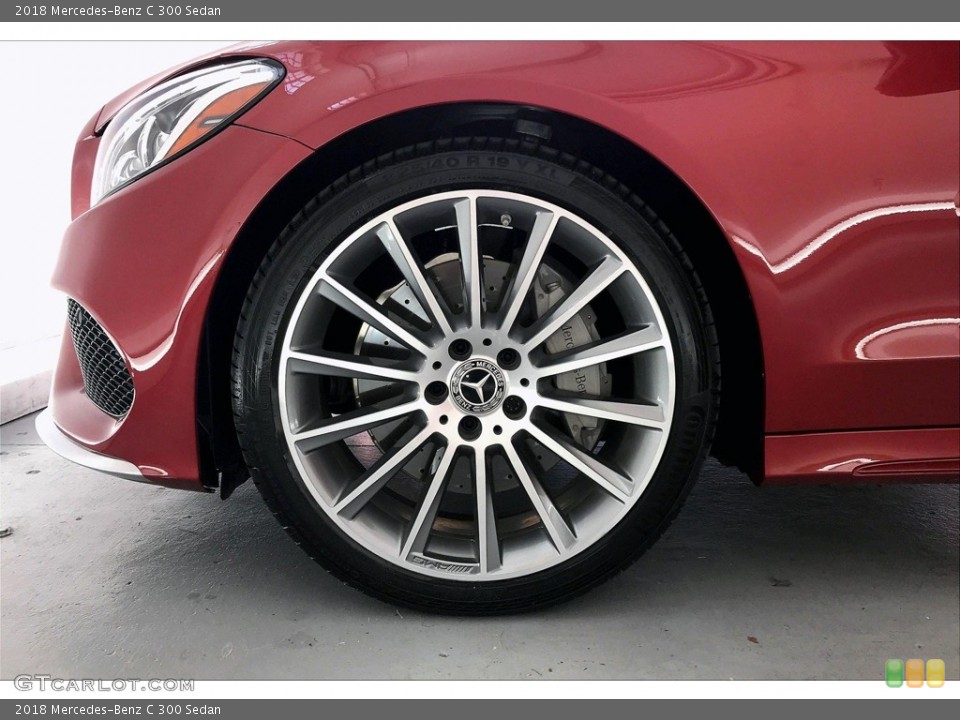 2018 Mercedes-Benz C 300 Sedan Wheel and Tire Photo #138203897