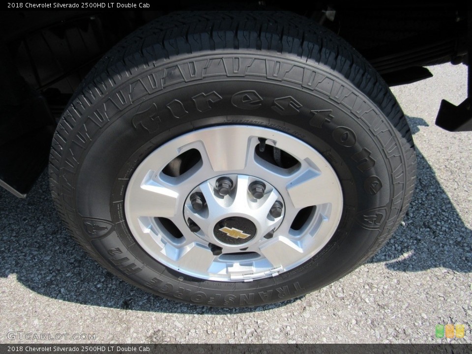 2018 Chevrolet Silverado 2500HD LT Double Cab Wheel and Tire Photo #138210957