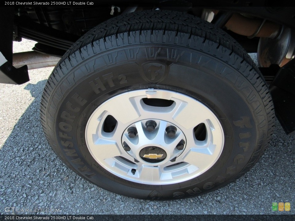 2018 Chevrolet Silverado 2500HD LT Double Cab Wheel and Tire Photo #138211014