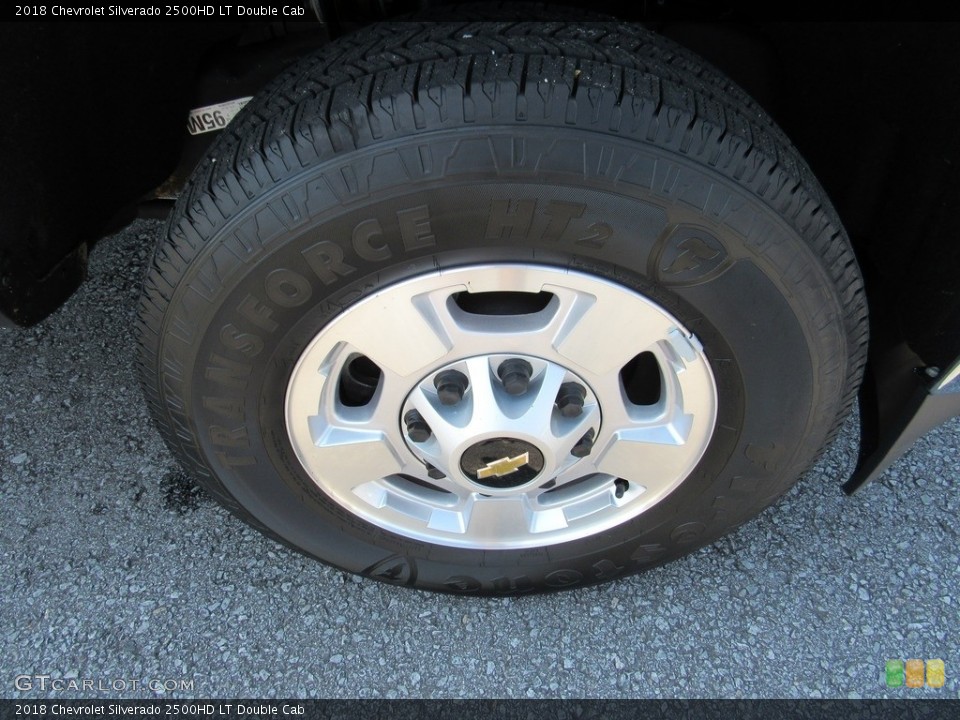 2018 Chevrolet Silverado 2500HD LT Double Cab Wheel and Tire Photo #138211068