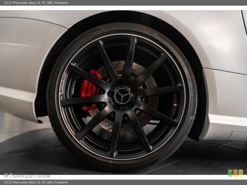2013 Mercedes-Benz SL 65 AMG Roadster Wheel and Tire Photo #138246584