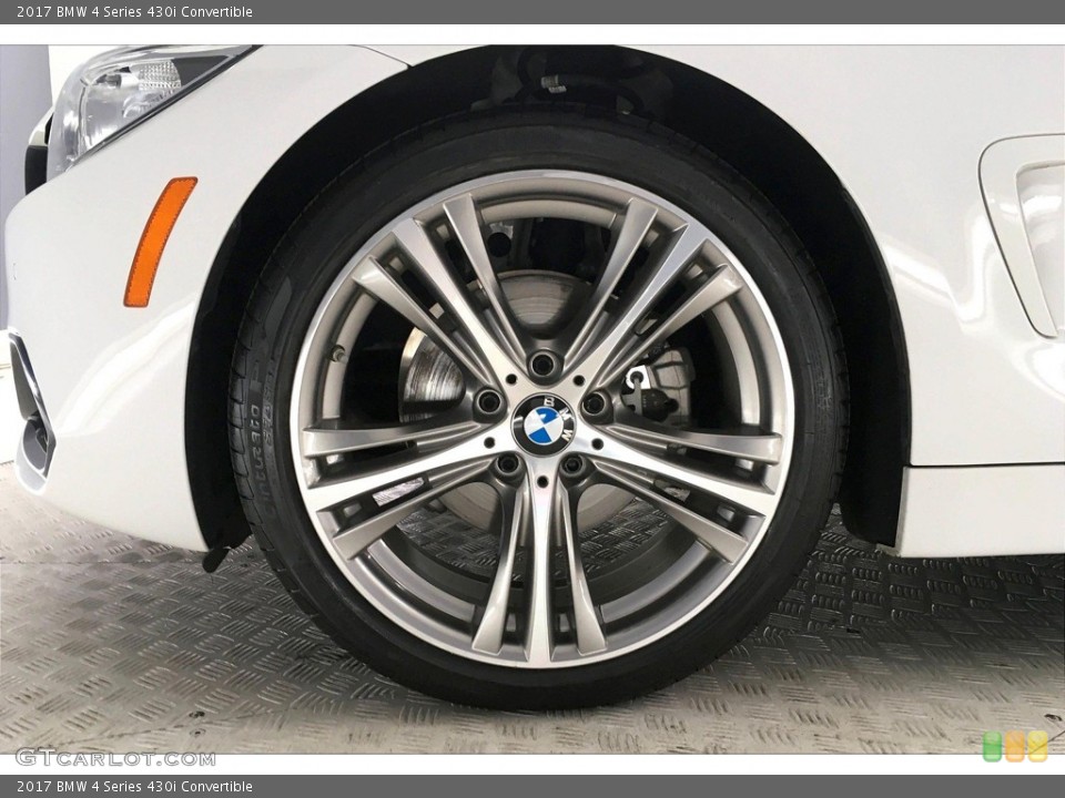 2017 BMW 4 Series 430i Convertible Wheel and Tire Photo #138264761