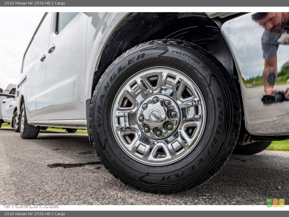 2016 Nissan NV 2500 HD S Cargo Wheel and Tire Photo #138265001
