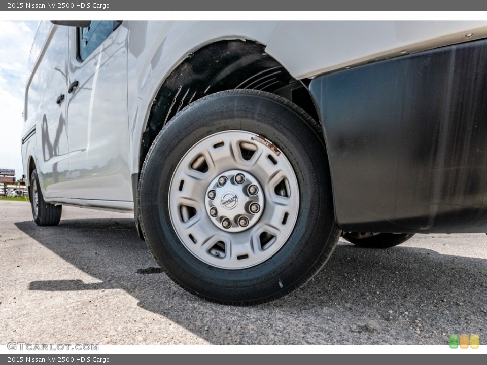 2015 Nissan NV 2500 HD S Cargo Wheel and Tire Photo #138266751