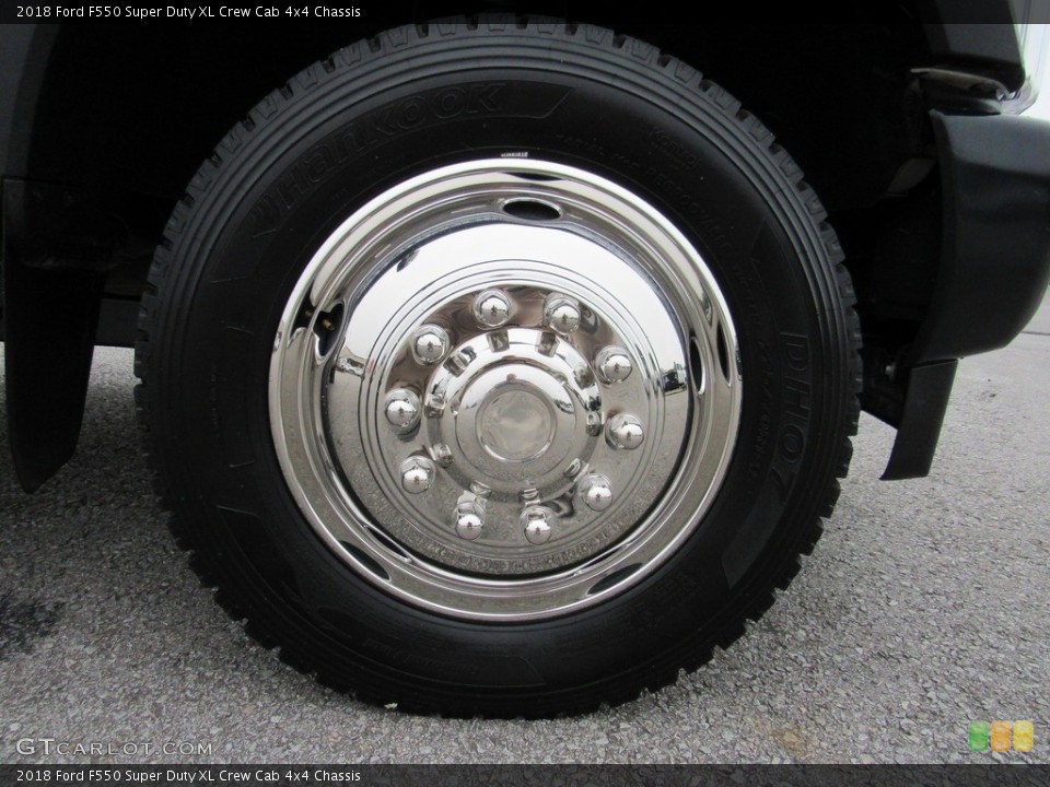 2018 Ford F550 Super Duty Wheels and Tires