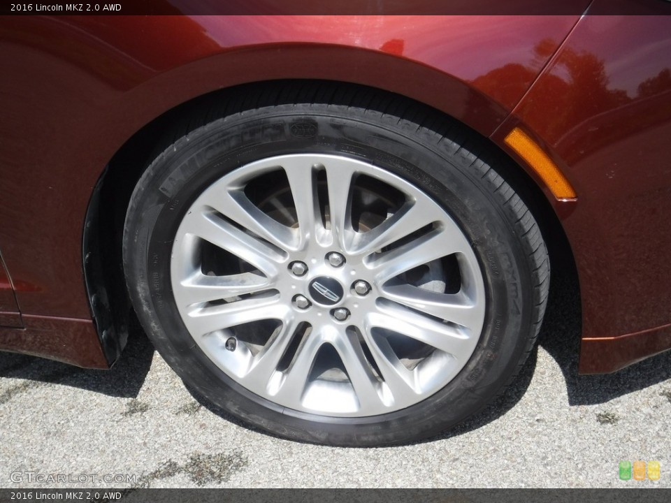 2016 Lincoln MKZ 2.0 AWD Wheel and Tire Photo #138285276
