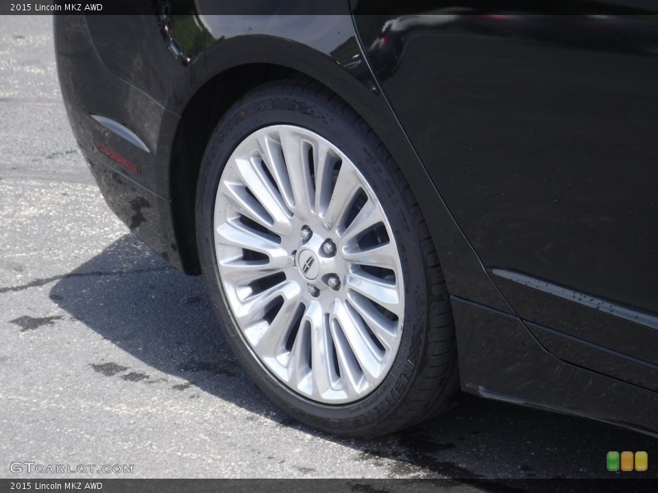 2015 Lincoln MKZ AWD Wheel and Tire Photo #138293541