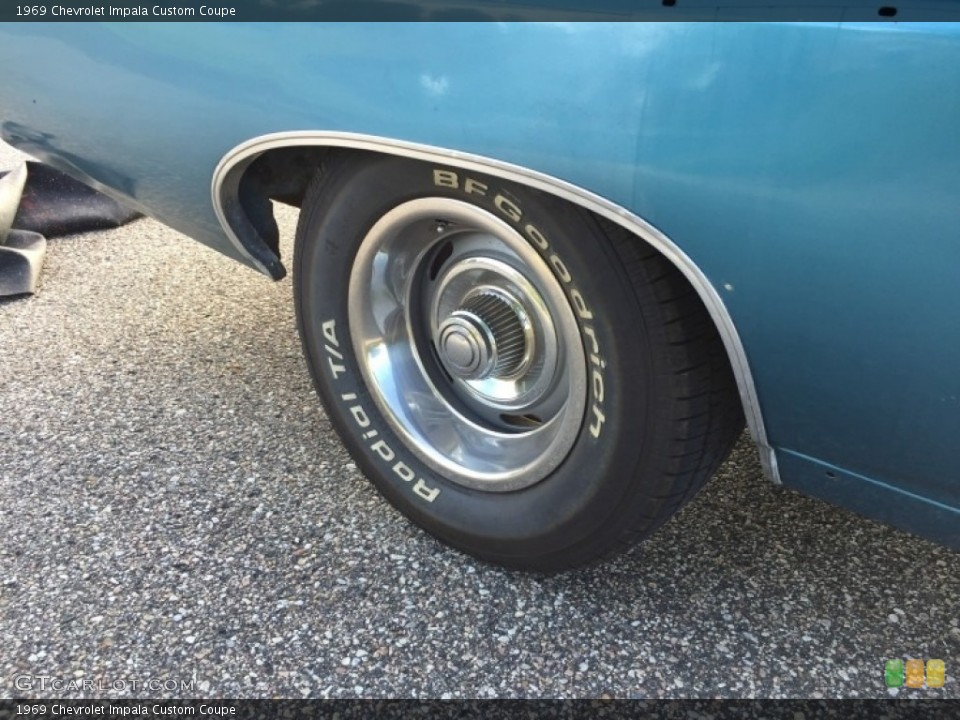 1969 Chevrolet Impala Custom Coupe Wheel and Tire Photo #138302222