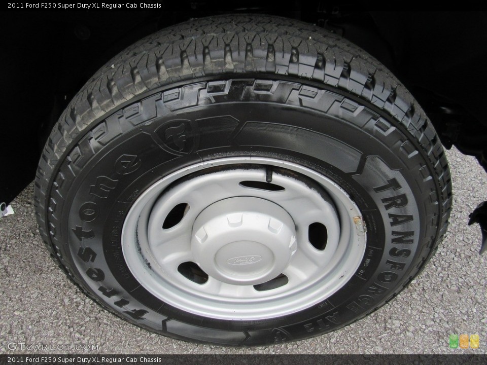 2011 Ford F250 Super Duty XL Regular Cab Chassis Wheel and Tire Photo #138304184