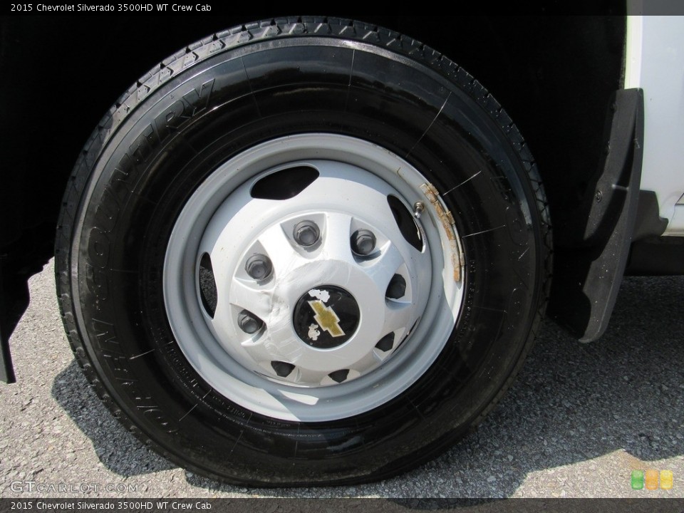 2015 Chevrolet Silverado 3500HD WT Crew Cab Wheel and Tire Photo #138309016