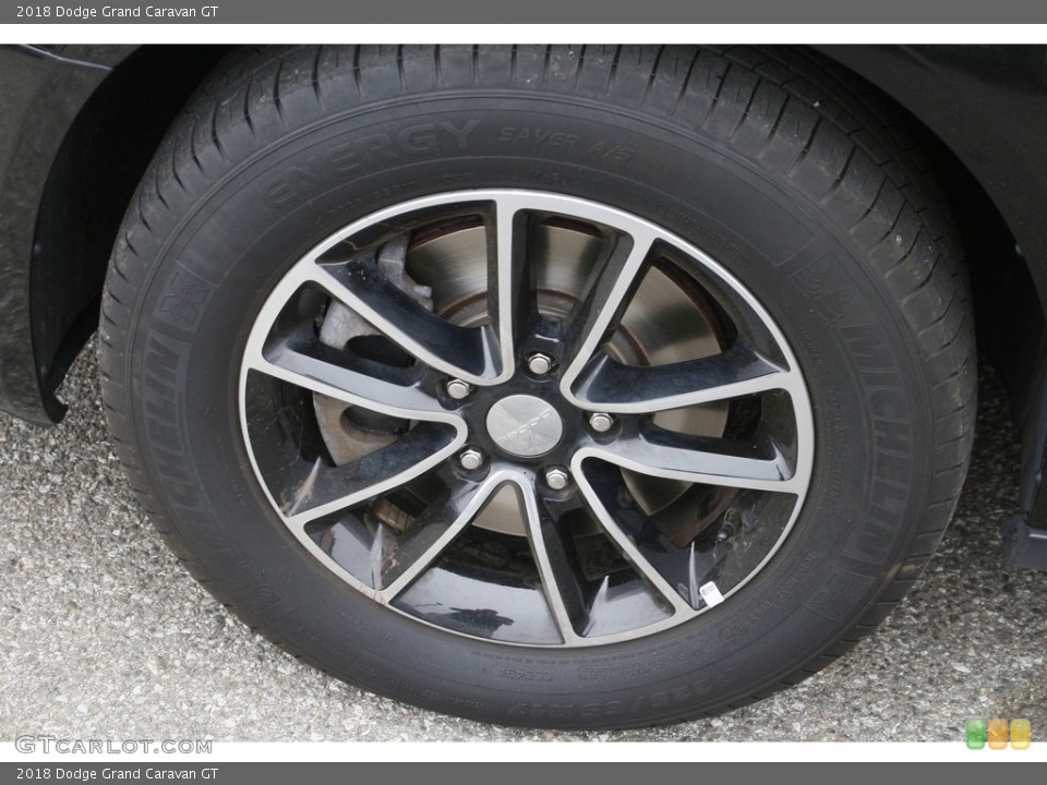 2018 Dodge Grand Caravan GT Wheel and Tire Photo #138310306