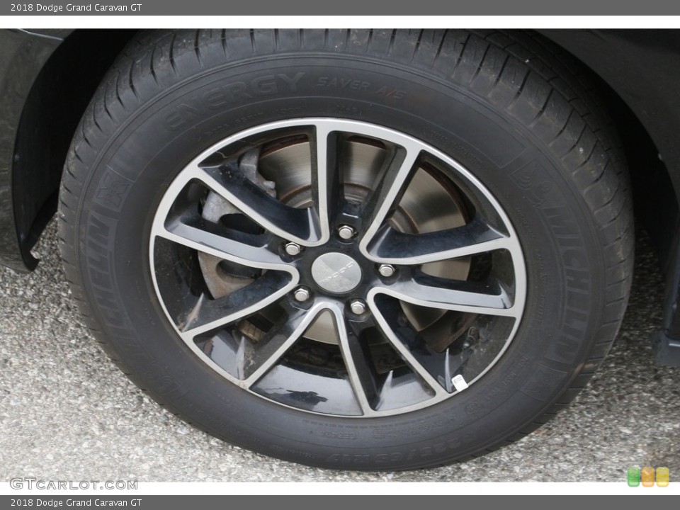 2018 Dodge Grand Caravan GT Wheel and Tire Photo #138310330