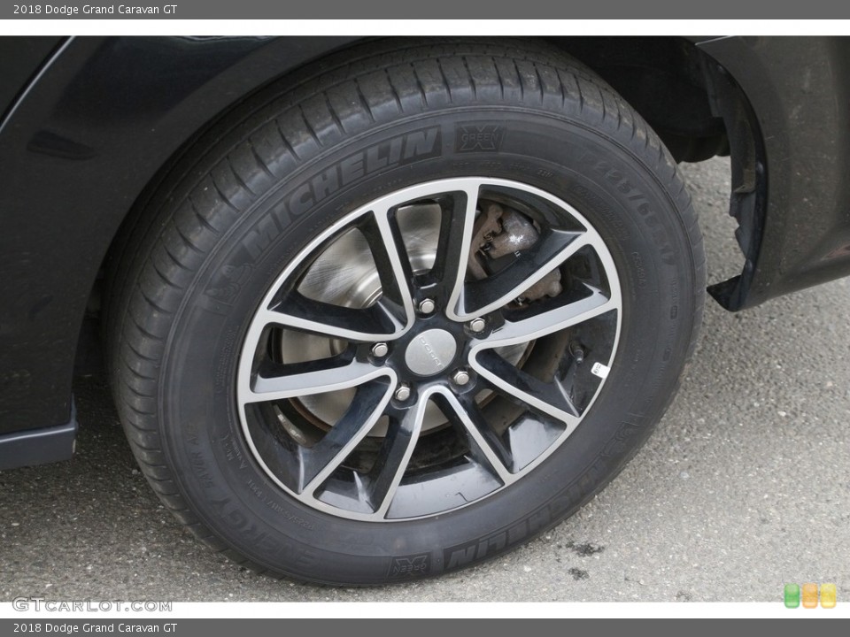 2018 Dodge Grand Caravan GT Wheel and Tire Photo #138310351