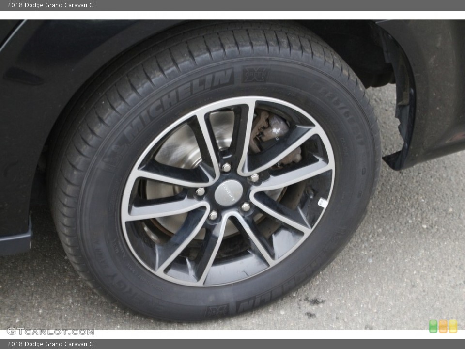 2018 Dodge Grand Caravan GT Wheel and Tire Photo #138310372
