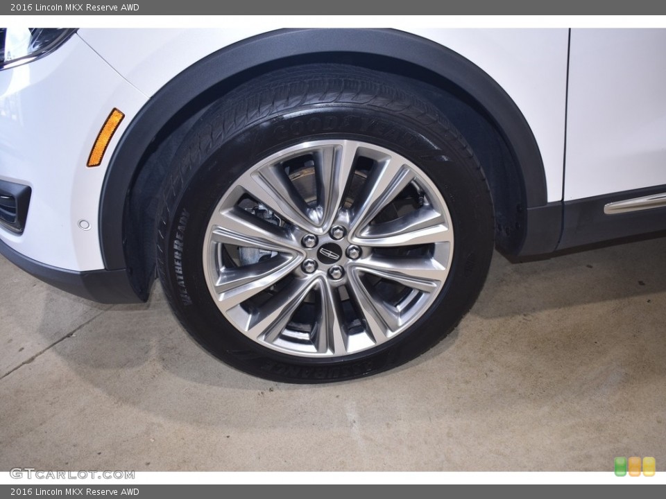 2016 Lincoln MKX Reserve AWD Wheel and Tire Photo #138314248