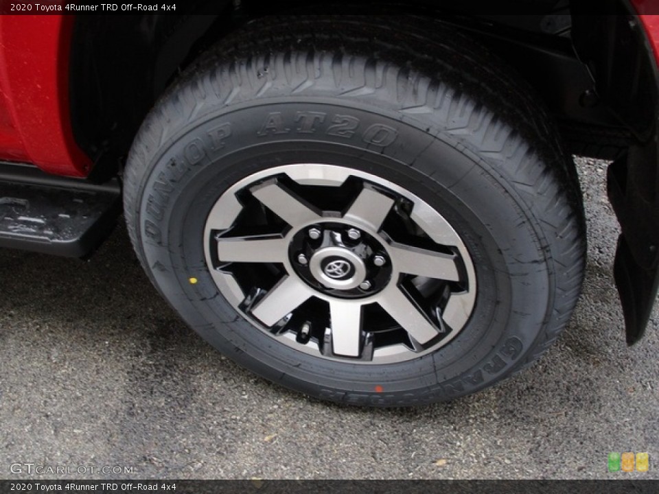 2020 Toyota 4Runner TRD Off-Road 4x4 Wheel and Tire Photo #138315508