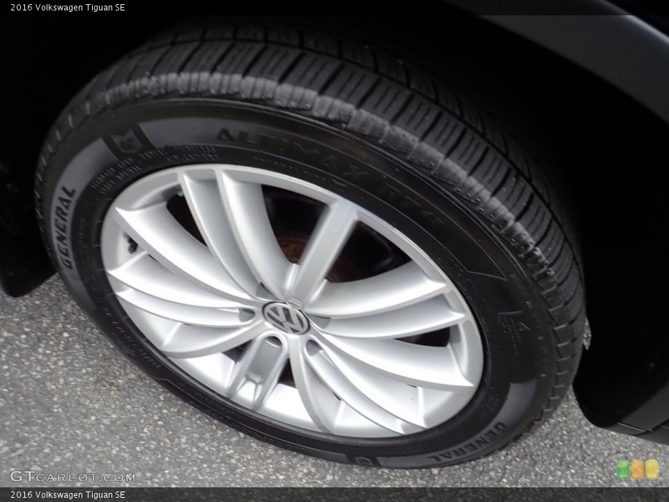 2016 Volkswagen Tiguan SE Wheel and Tire Photo #138318226