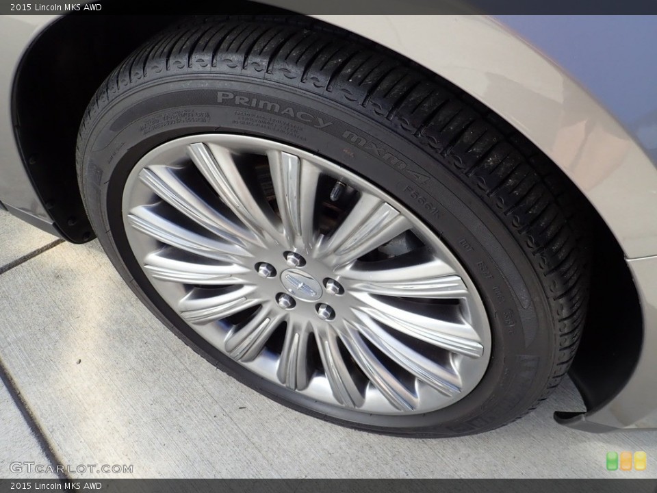 2015 Lincoln MKS AWD Wheel and Tire Photo #138328131