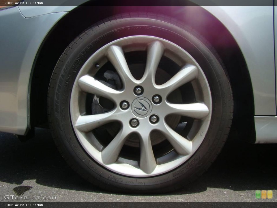 2006 Acura TSX Sedan Wheel and Tire Photo #13835256