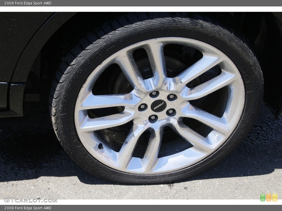 2009 Ford Edge Sport AWD Wheel and Tire Photo #138352737