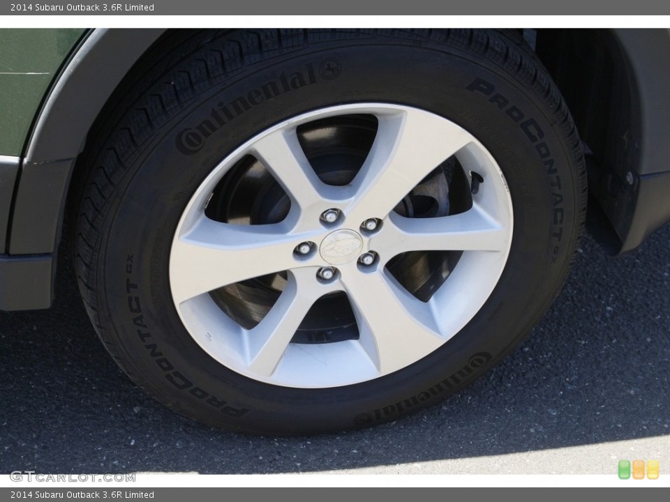 2014 Subaru Outback 3.6R Limited Wheel and Tire Photo #138353841