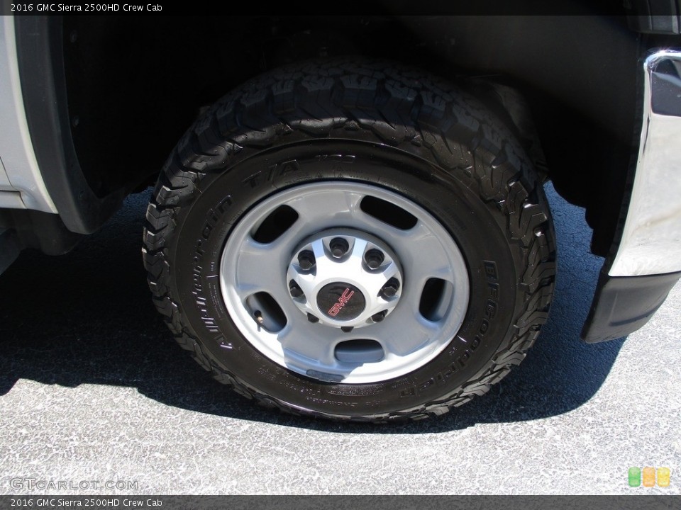 2016 GMC Sierra 2500HD Wheels and Tires