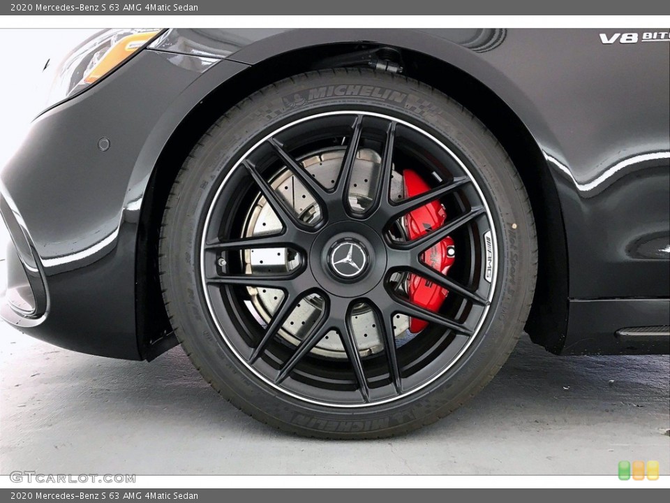 2020 Mercedes-Benz S 63 AMG 4Matic Sedan Wheel and Tire Photo #138370835