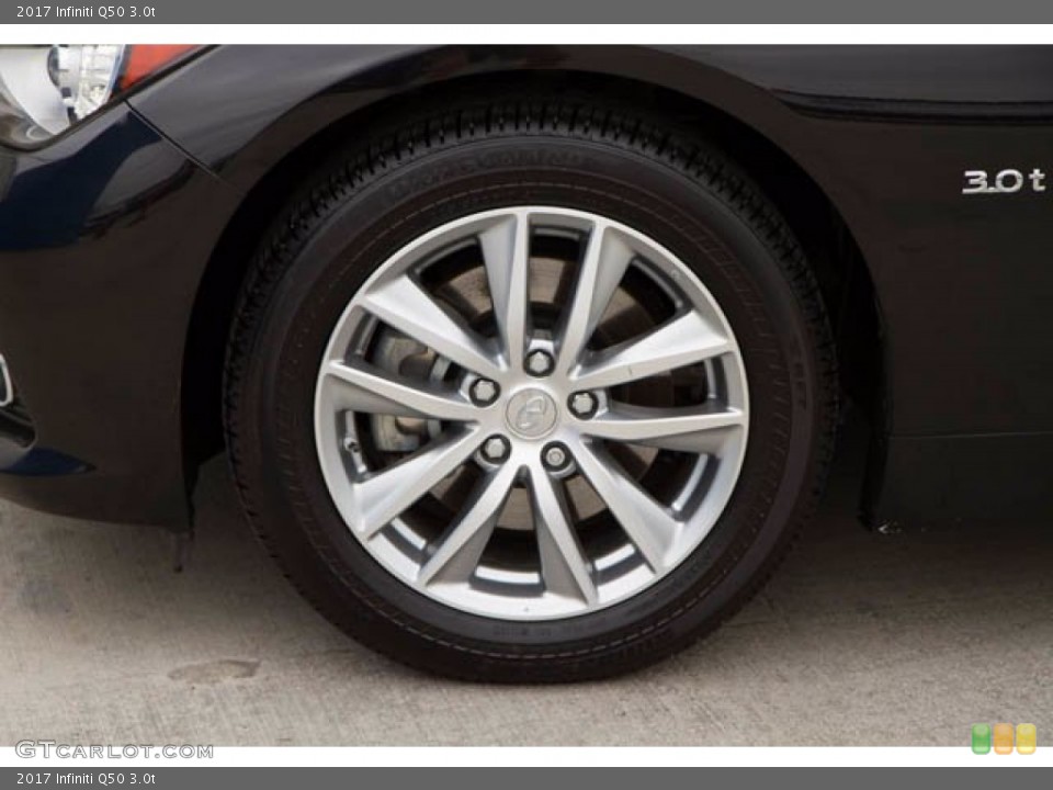 2017 Infiniti Q50 3.0t Wheel and Tire Photo #138372317
