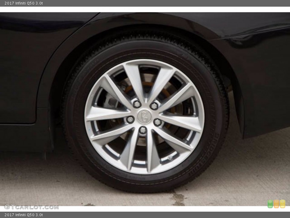 2017 Infiniti Q50 3.0t Wheel and Tire Photo #138372329