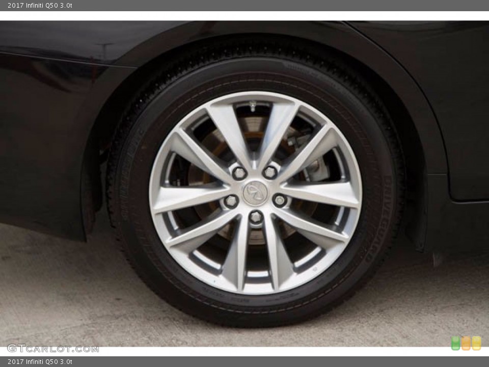 2017 Infiniti Q50 3.0t Wheel and Tire Photo #138372338
