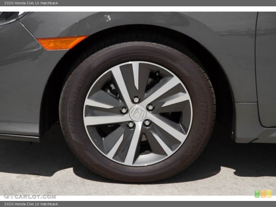 2020 Honda Civic LX Hatchback Wheel and Tire Photo #138372470