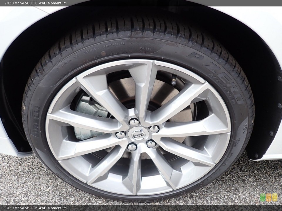 2020 Volvo S60 T6 AWD Momentum Wheel and Tire Photo #138376228